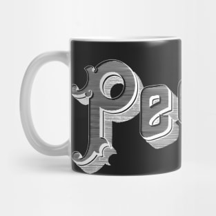 Vintage Peoria, IL Mug